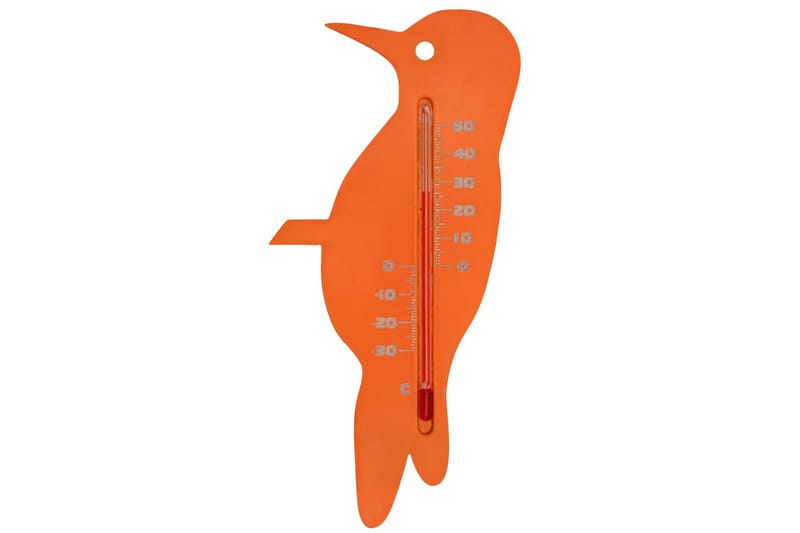 Nature Utendørs veggtermometer finkefugl oransje - Utetermometer - Termometer