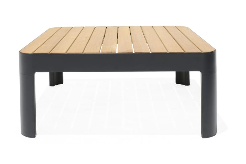 Portals Cafébord 72 cm - Svart/Tre - Loungebord & Sofabord utendørs - Balkongbord