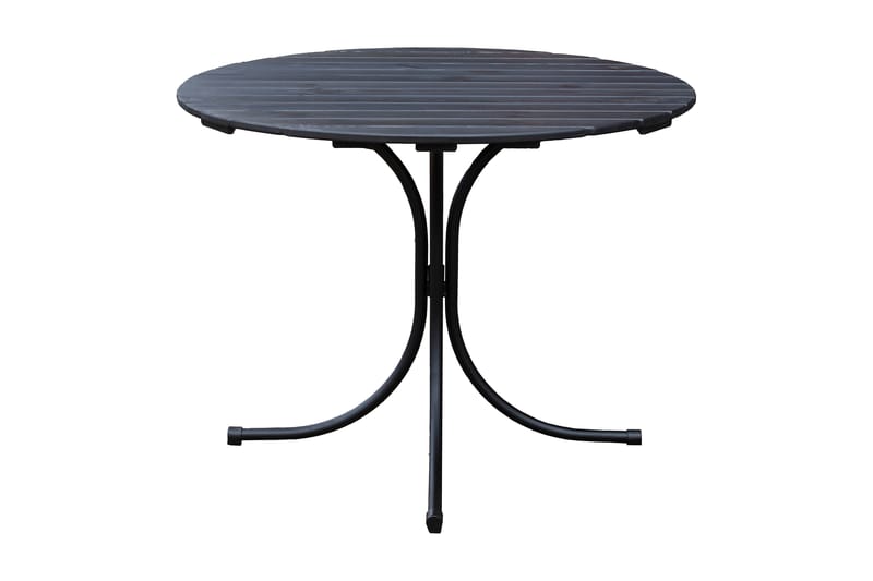 Vaxholm Spisebord Rundt 100 cm - Mørkegrå - Spisebord ute
