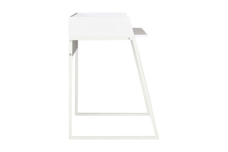 Skrivebord hvit 90x60x88 cm - Hvit - Skrivebord