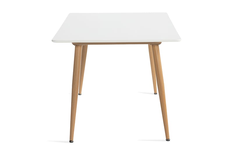 Pontus Spisebord 180 cm Hvit/Eik - Hvit - Spisebord & kjøkkenbord