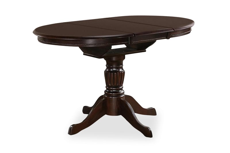 Hargett Forlengningsbart Spisebord 90 cm - Mørk Valnøtt - Spisebord & kjøkkenbord