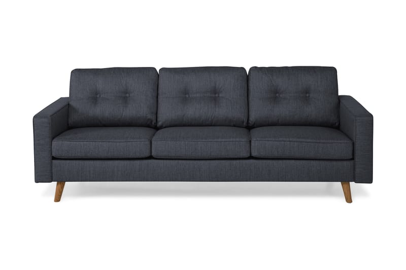 Monroe 3-seters Sofa - Mørkeblå - Sofa 3 seter
