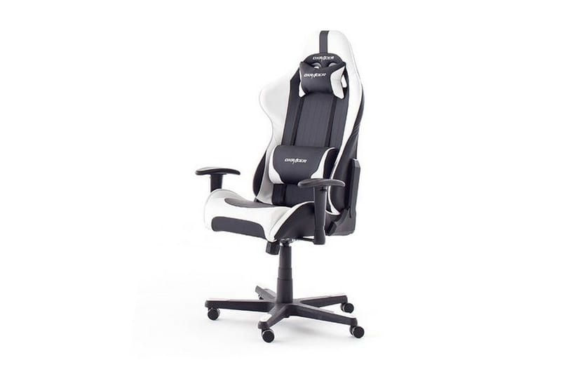 DXRacer Vit - Kontorstol & skrivebordsstol - Ergonomisk gamingstol - Gaming stol
