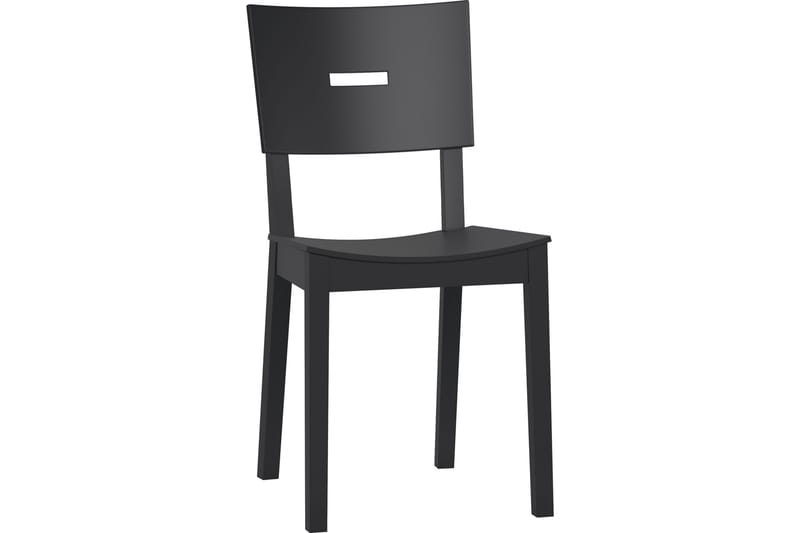 Stol SIMPLE svart - VOX - Spisestuestoler & kjøkkenstoler