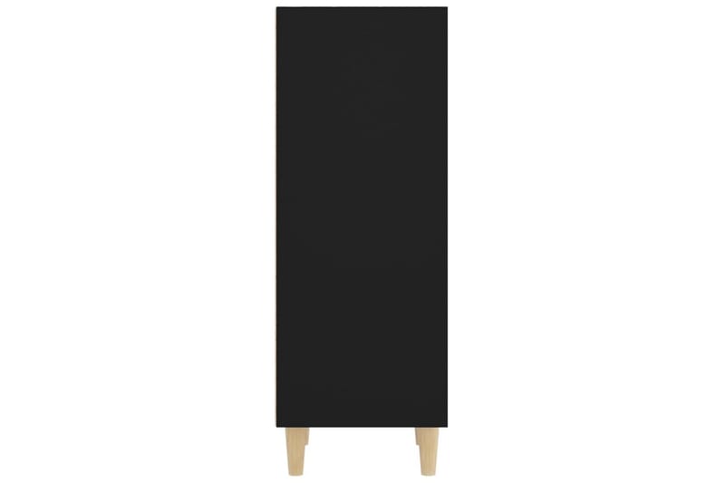beBasic Skjenk svart 34,5x32,5x90 cm konstruert tre - Svart - Sideboard & skjenker