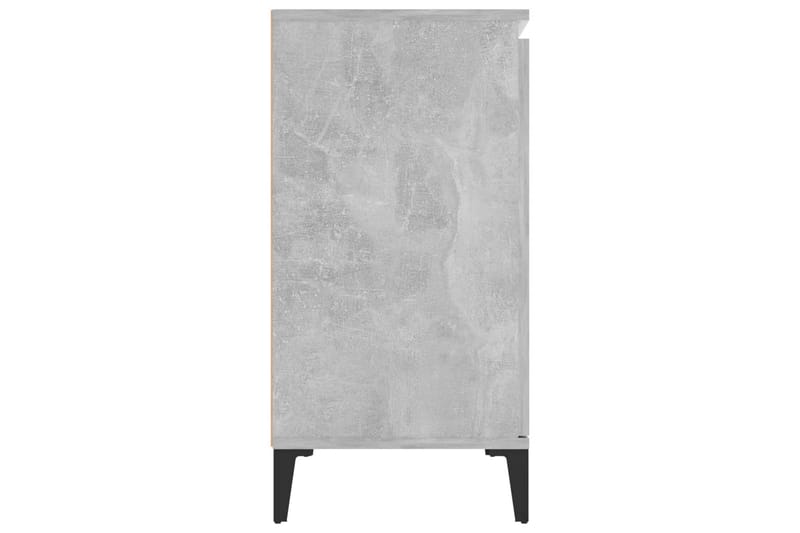 Skjenk betonggrå 104x35x70 cm sponplate - Grå - Sideboard & skjenker