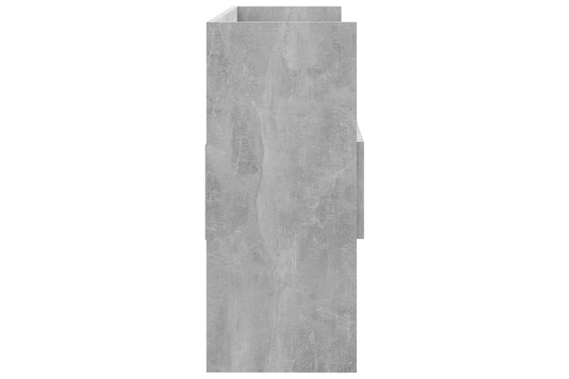 Skjenk betonggrå 105x30x70 cm sponplate - Grå - Sideboard & skjenker