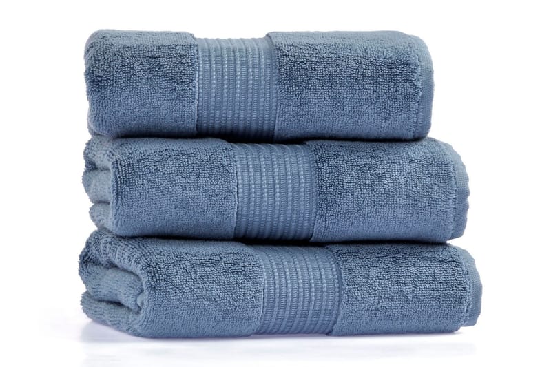 Morghyn Håndkle - Blå - Håndklær