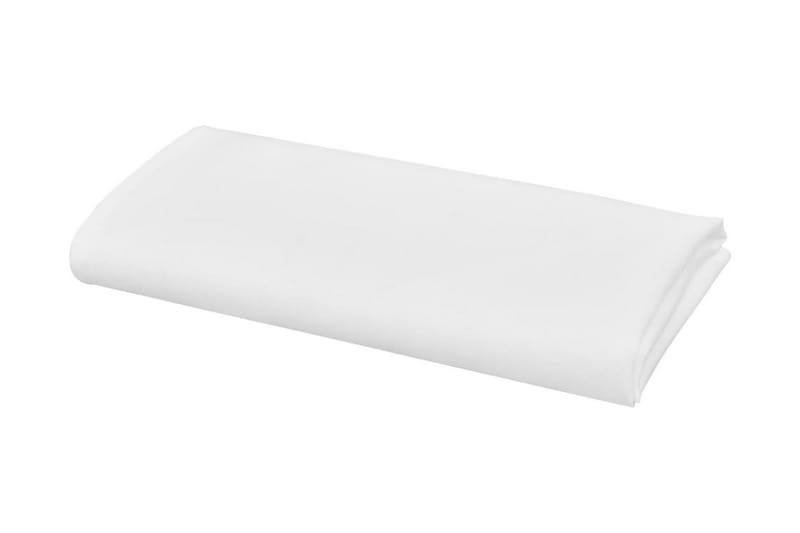 25 Middags servietter hvit 50 x 50 cm - Hvit - Tøyservietter - Kjøkkentekstiler