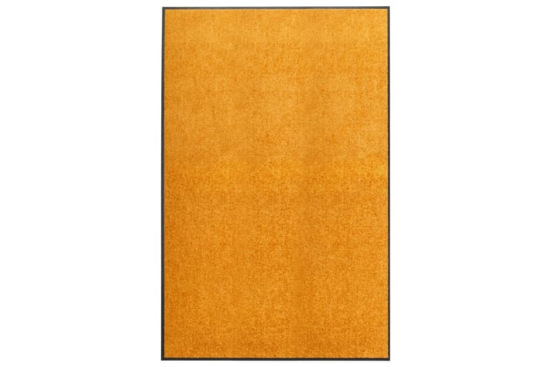 Dørmatte vaskbar oransje 120x180 cm - Oransj - Hall matte