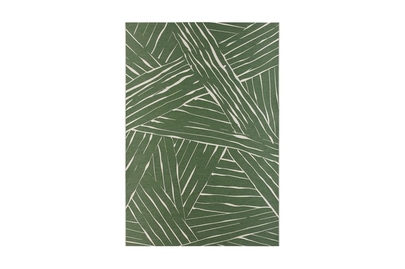 Domani Modern Flatvevd Matte 160x230 cm - Grønn - Flatvevde tepper