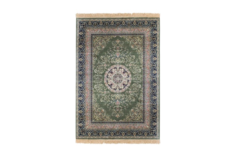 Casablanca Orientalisk Matte 240x330 Viskose - Grønn - Orientalske tepper - Persisk matte